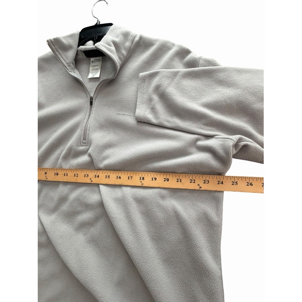 Patagonia Synchilla Men's XL 1/4 Zip Fleece Pullover Sweatshirt Beige #HR-3 - Picture 6 of 8